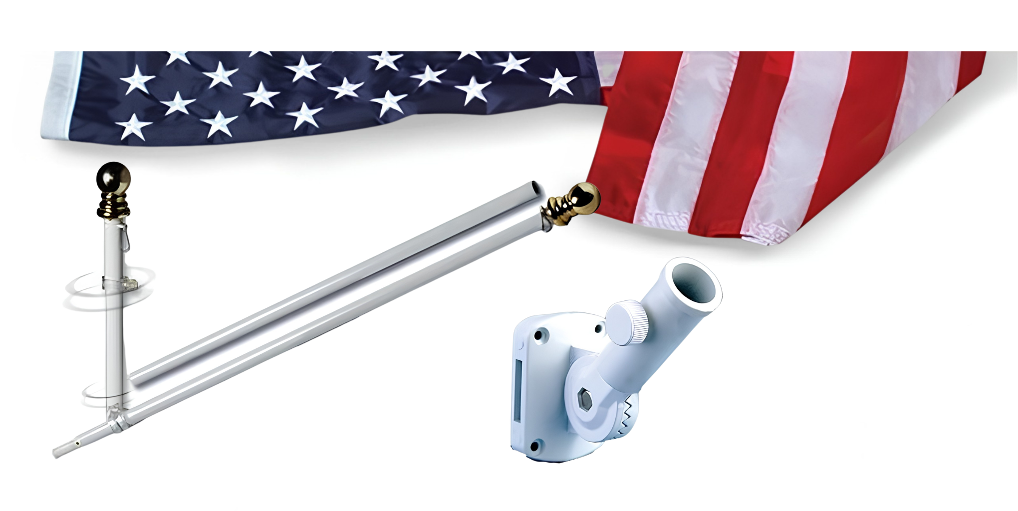 Premium U.S. Flagpole Sets & Hardware