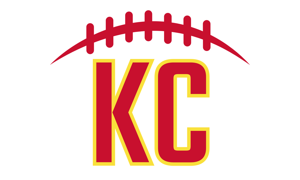 KC Football Laces Flag — Premium Nylon KC Flag
