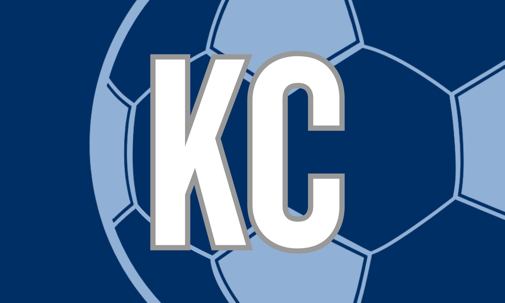 Blue KC Soccer Flag — Premium Nylon KC Flag