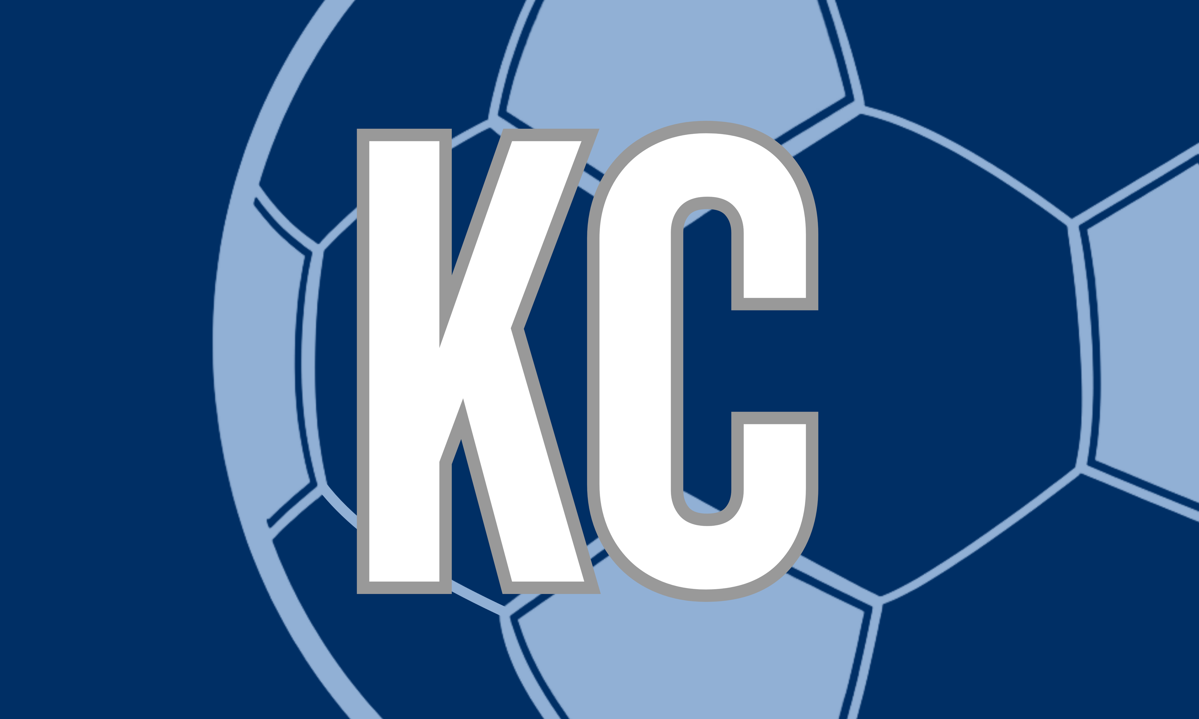 Blue KC Soccer Flag — Premium Nylon KC Flag