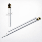 Spinning Flagpole + Bracket Set