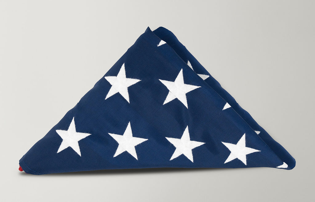 12 ft x 18 ft Commercial Grade American Flag — Embroidered Nylon | Made in USA