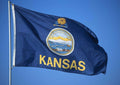 Kansas State Flag - Premium Single-Reverse Flag
